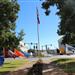 Flags From Parker County Schools Fly on the East Lawn of the Parker County Courthouse Every Friday